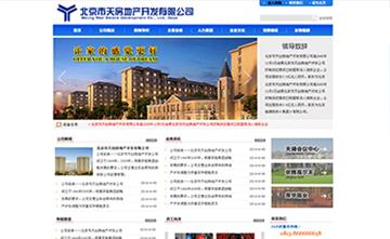 自貢黑羽網(wǎng)絡網(wǎng)頁制作案例-北京市天創(chuàng)房地產(chǎn)開發(fā)有限公司